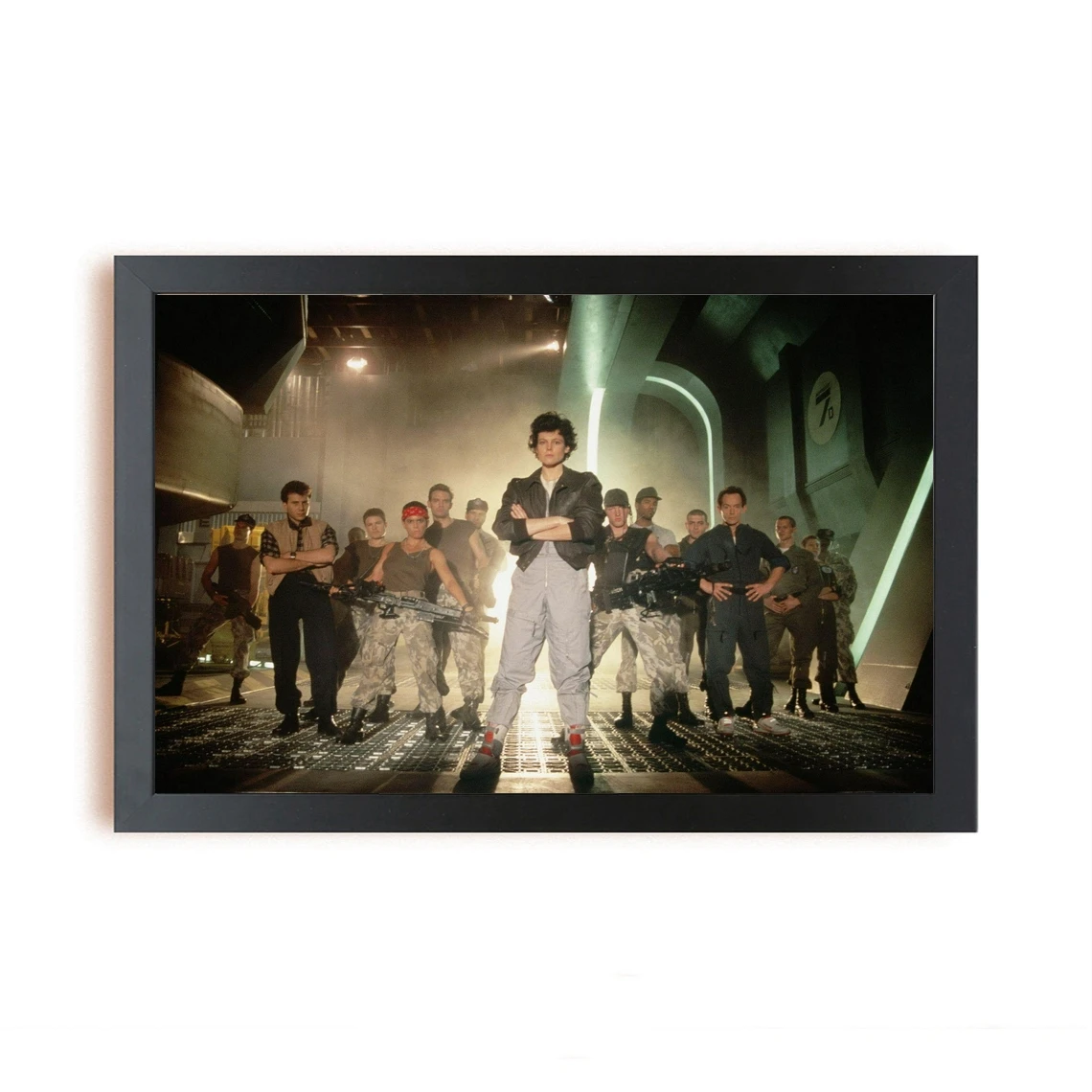 

Alien Movie Poster Canvas Print Home Decoration Wall Painting, No Frame
