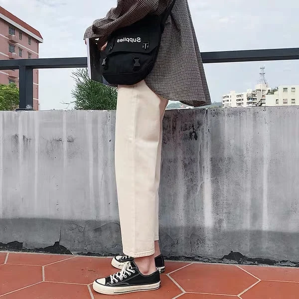 Мужские Эластичные зауженные классические джинсы модные трендовые брюки прямые