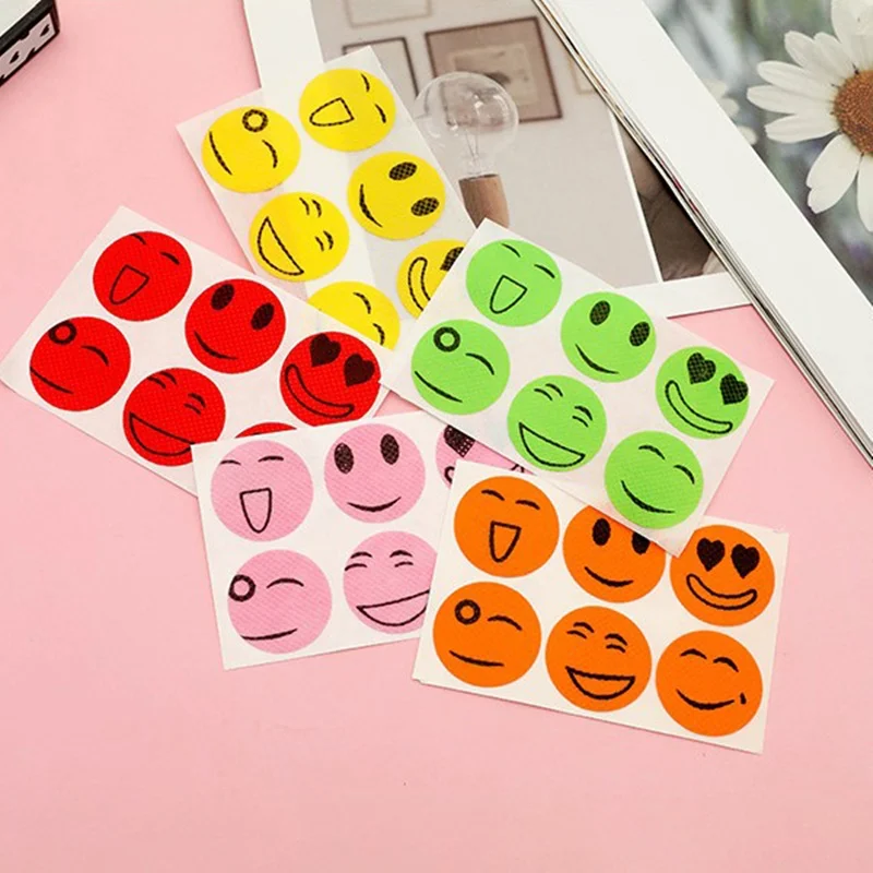 6 шт. пластыри от комаров наклейки 100% натуральный нетоксичный чистое эфирное