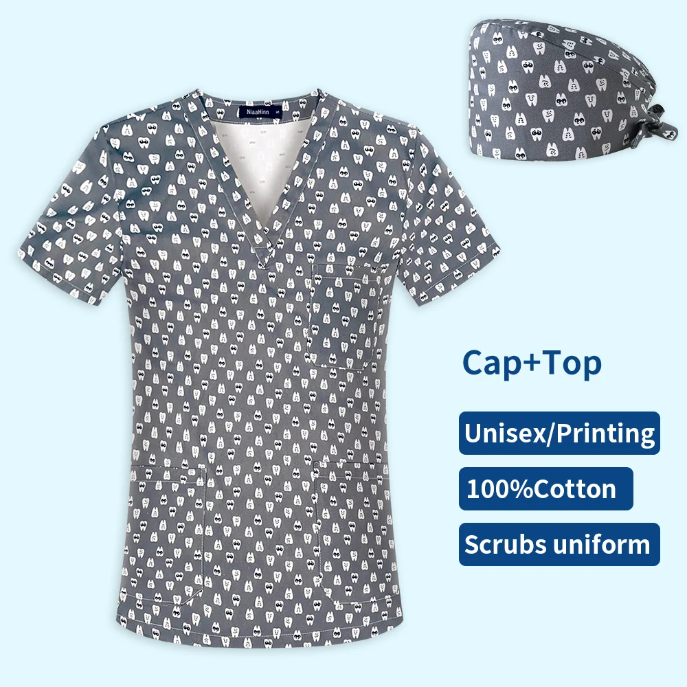 Высококачественная ветеринарная униформа для домашних животных больничные топы