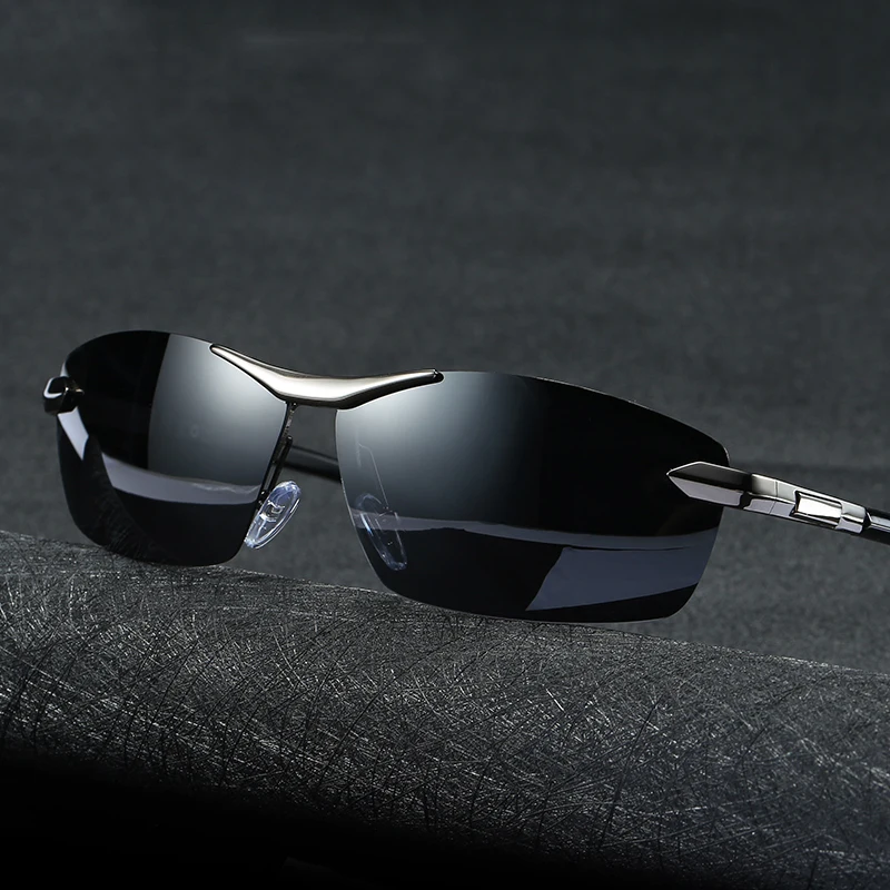 Бренд Дизайн Модные солнцезащитные очки Для мужчин Polarized Pilot Хамелеон фотохромизм с антибликовым покрытием очки, день и ночь для вождения мужские солнцезащитные очки