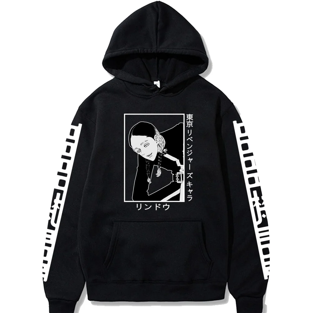

Толстовка с капюшоном с принтом японского аниме Токийский рептис Bonten, свитшоты Ran хайтани, пуловер с длинным рукавом