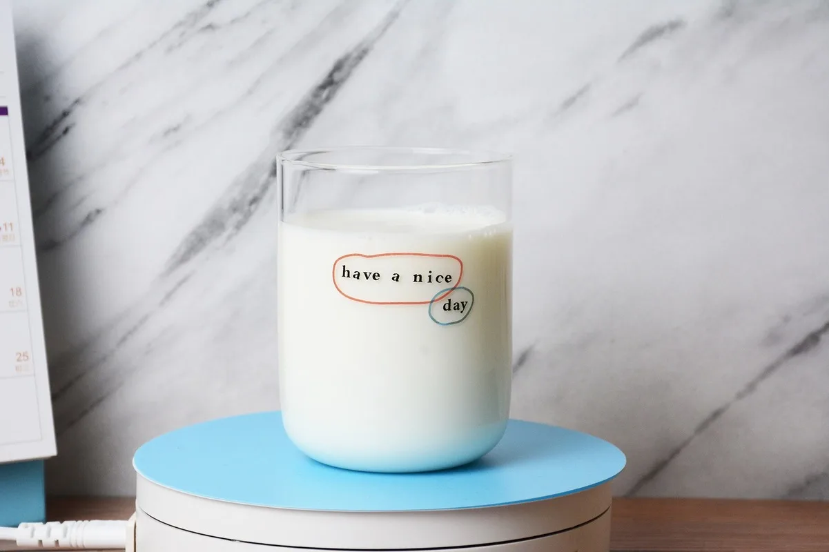 Корейская стеклянная бутылка для воды модная офисная чашка кофейная кружка