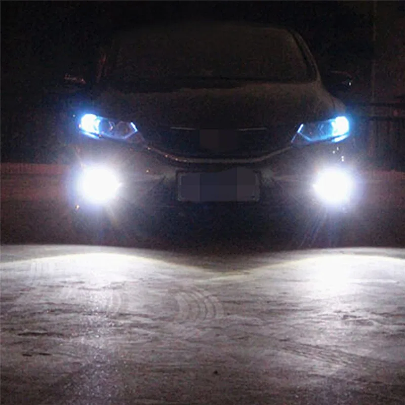 

2pcs 6000K 12V H8 LED Car Lights LED Bulbs 9005 HB3 9006 HB4 White Daytime Running Lights 1200lm DRL Fog Light Driving Lamp 5w
