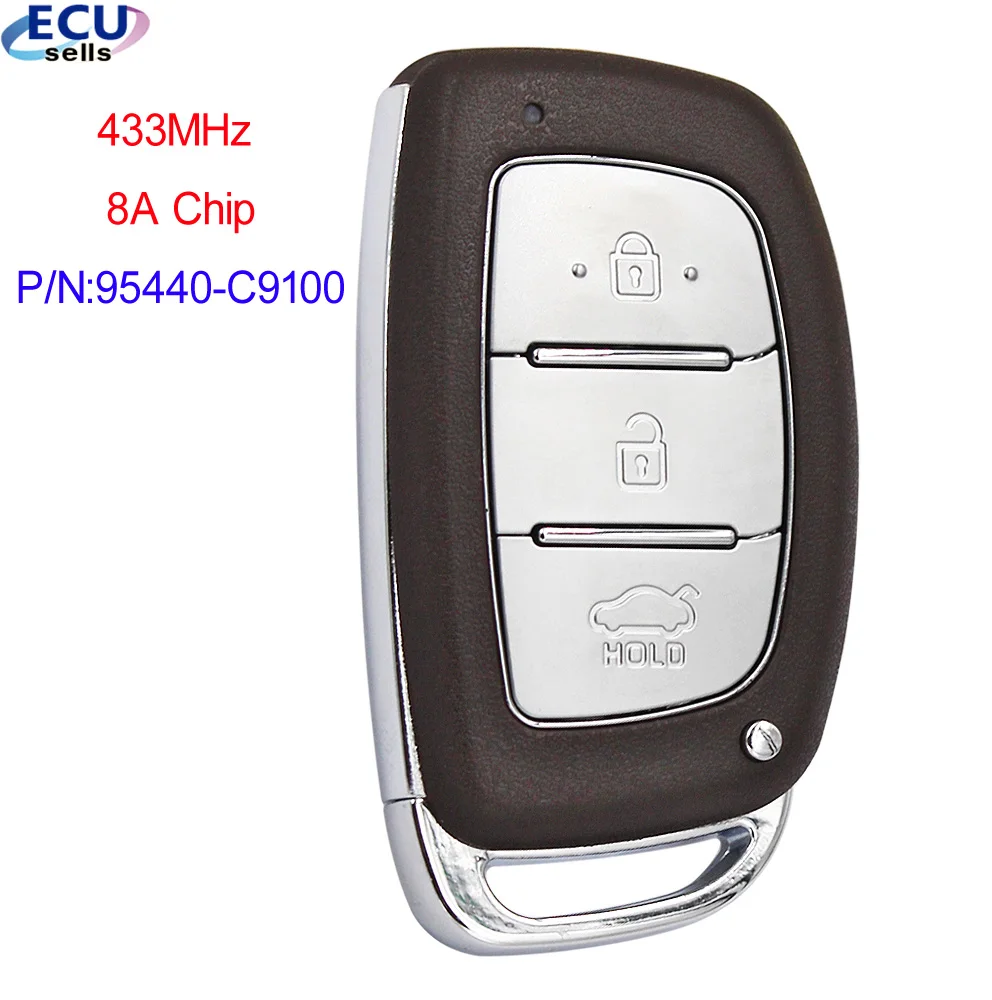 Совершенно новый смарт-ключ 95440-C9100 для Hyundai IX25 Creta 2017-2020 P/N:95440-C9100 - купить по