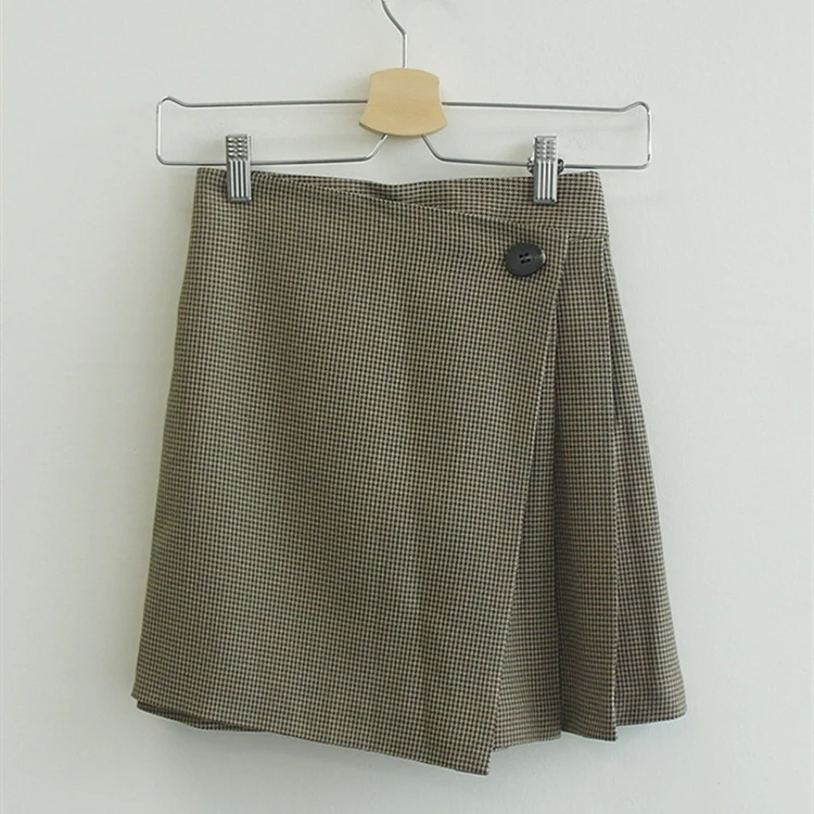 2021 новая весенняя Осенняя Женская юбка с эластичной резинкой на талии