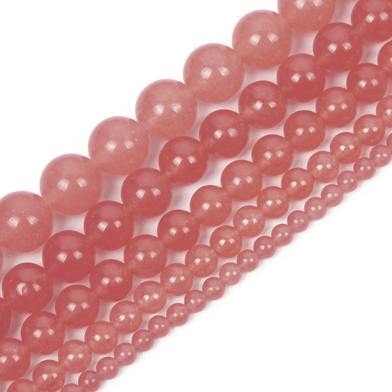 Бусины из натурального камня сердолик круглые бусины россыпью для изготовления