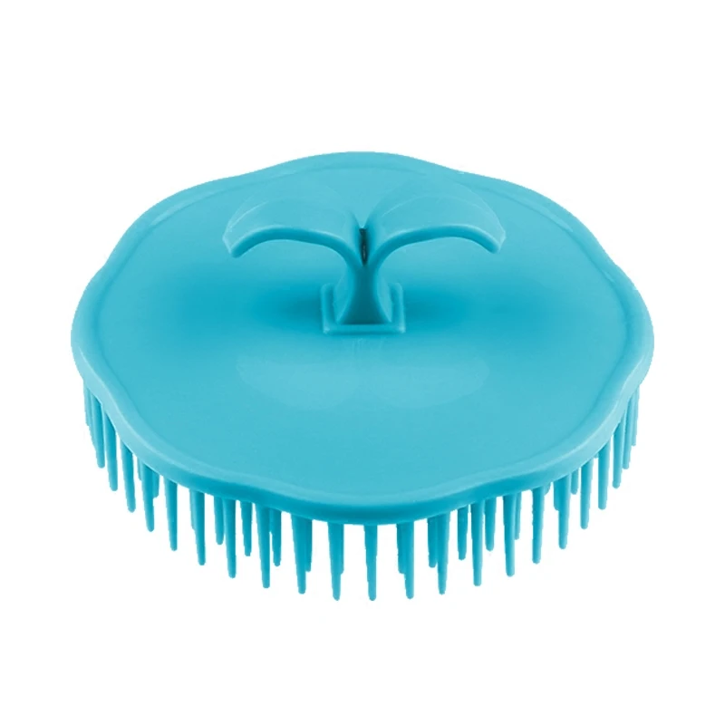 

GUANYAO Head Massage Brush Soft glue Shampoo brush Bathroom Products Plastic Sanitary comb Washing Hair Scalp Shower Body