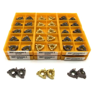 MMT16ER AG60-S MMT16ER 16IR AG60-S нить режущая пластина для токарной обработки высокого качества режущий инструмент режущая пластина для токарной обработки ЧПУ Карбид токарного инструмента