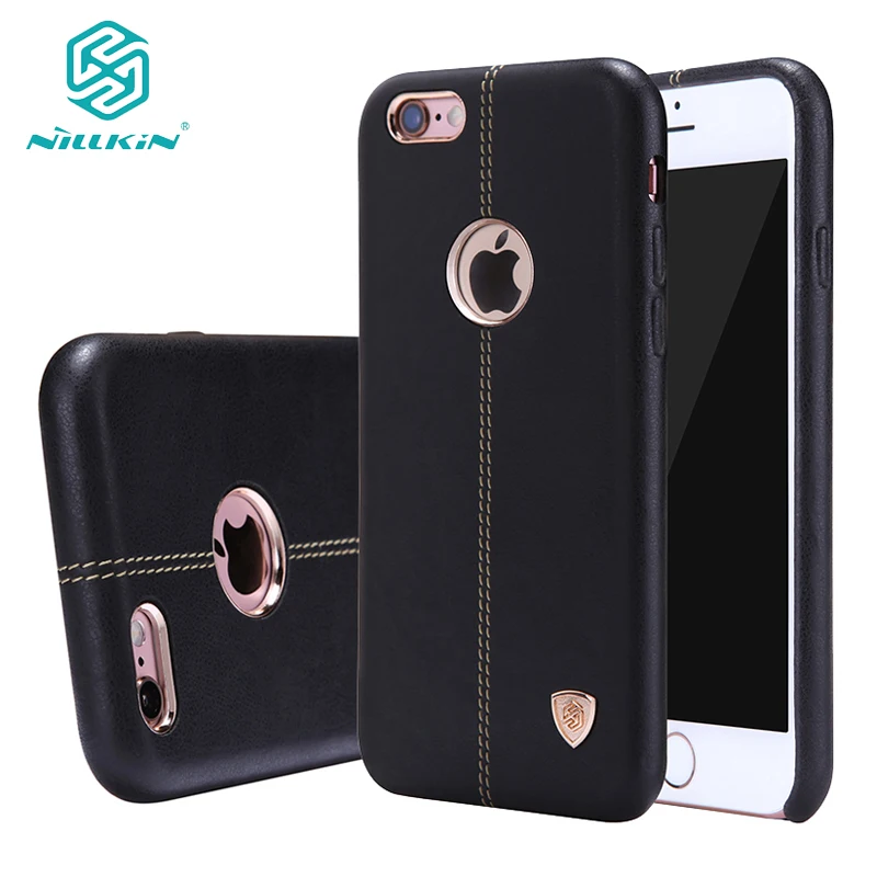 Для iPhone 6 Plus чехол для телефона серия Nillkin Englon чехол винтажный из искусственной кожи чехол для iPhone XR Xs Max Capa Fundas распродажа