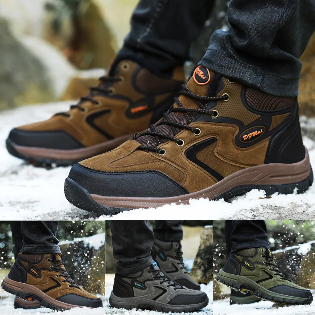 SAGACE пара замшевых теплых спортивных нескользящих кроссовок обувь для бега