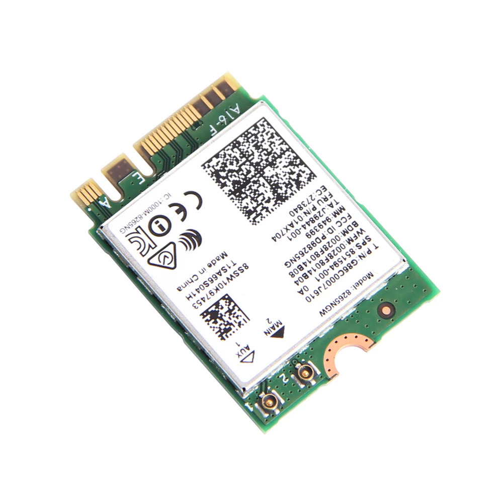 Двухдиапазонный 2 4G/5Ghz Bluetooth-совместимый Wlan для Intel 8265NGW Wireless-AC 8265 NGFF 802.11ac 867Mbps 2x2