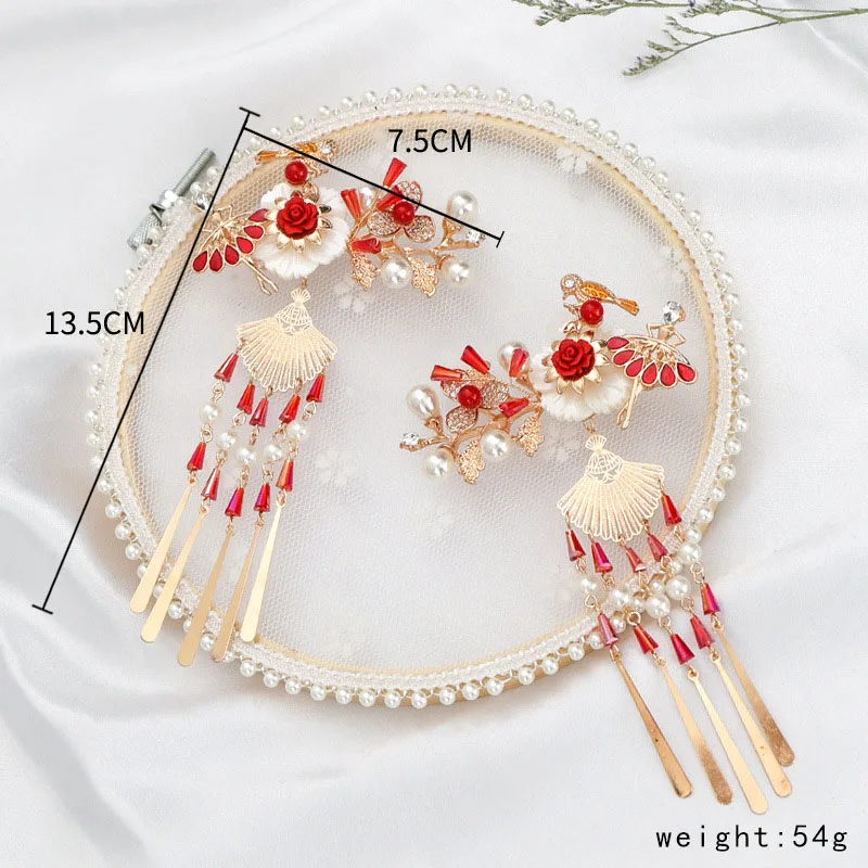Заколки для волос с искусственным жемчугом и кристаллами|Украшения волос| |