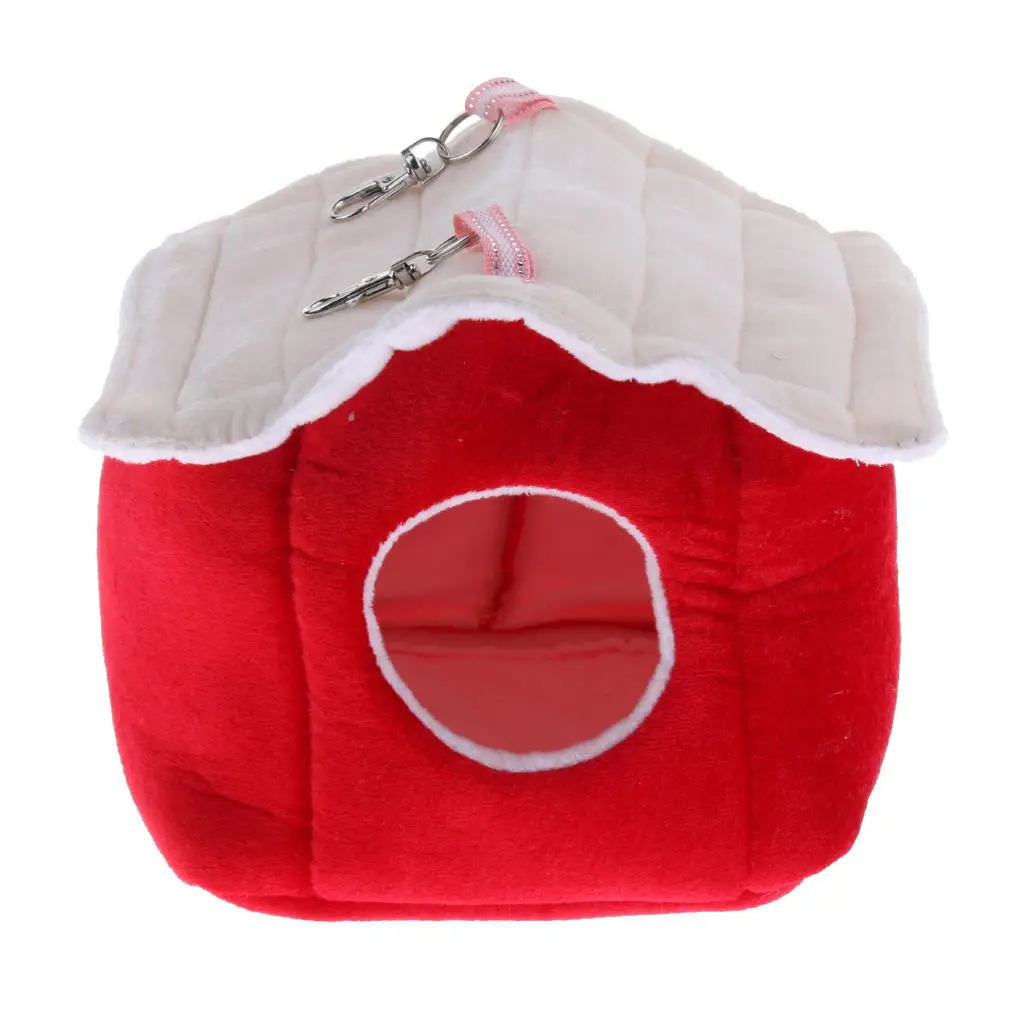 

Отличный теплый дом для отдыха, гамак с круглыми отверстиями для попугаев, мышей, крысы, гербиля, Шиншилла