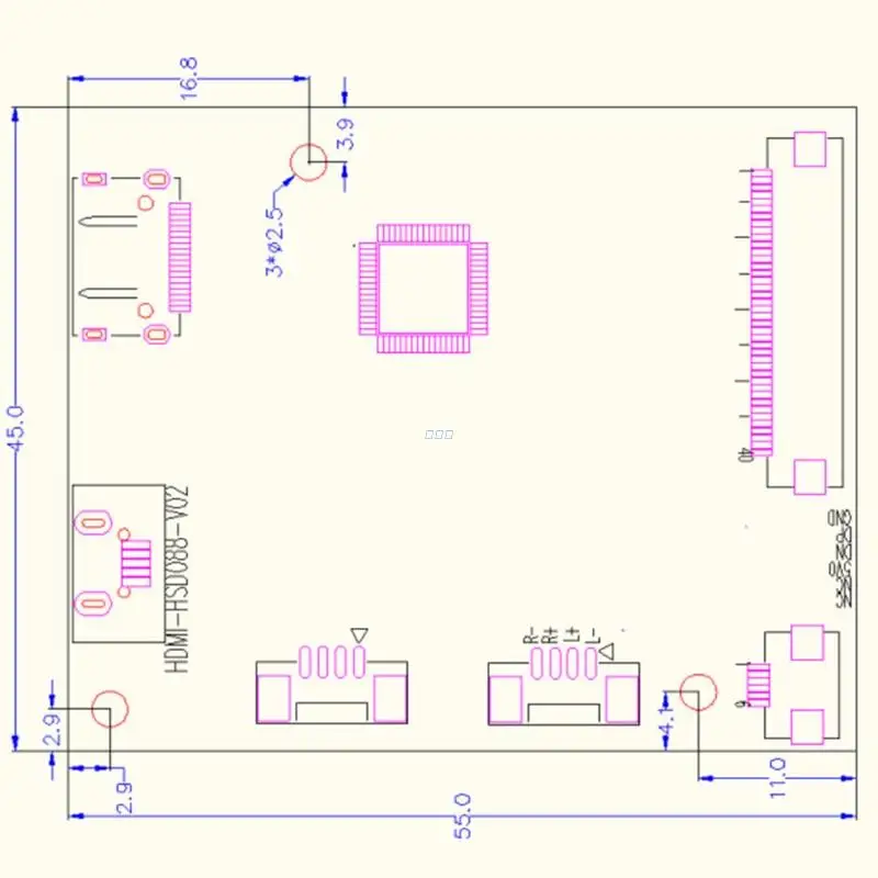 

8,8 дюймовый сенсорный экран IPS, портативный дисплей высокого визуального качества
