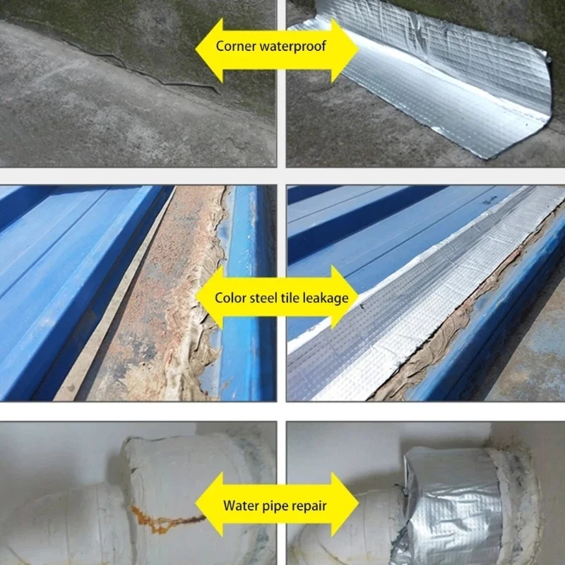 Водонепроницаемая алюминиевая фольга 10/5 см x 1 м | Обустройство дома