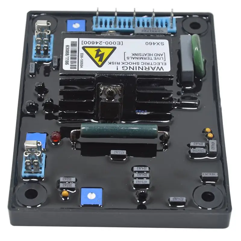 

Регулятор напряжения для генератора автоматический стабилизатор AVR SX460, черный