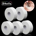 5 рулонов ленты для наращивания ресниц, поролоновая губка, патчи для ресниц, медицинские накладные Индивидуальные ресницы, безворсовые подушечки для глаз