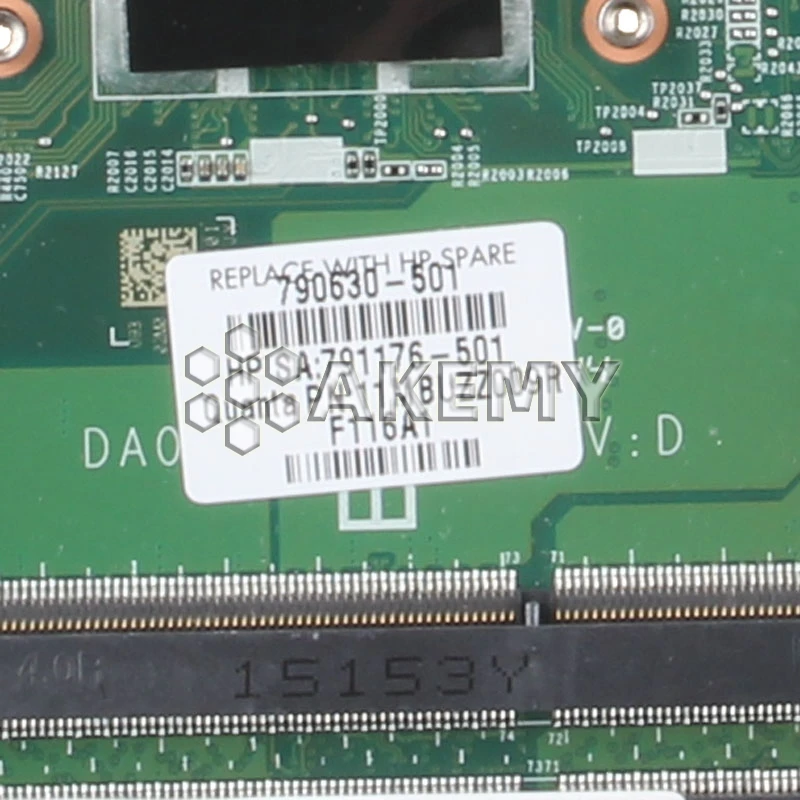 

LAPTOP MOTHERBOARD SYSTEM BOARD 734826-501 734826-001 DA0U93MB6D0 For HP PAVILION TOUCHSMART 15 15-N A4-5000M 100% tested