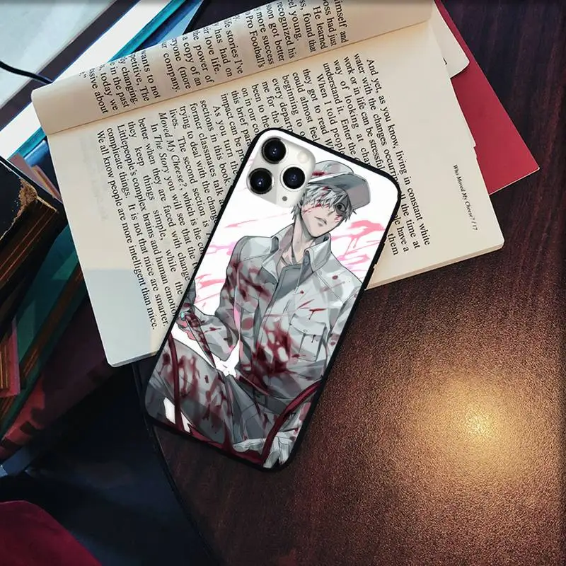 

WBC Leukocyte anime cartoon Phone Cases for iPhone 11 12 pro XS MAX 8 7 6 6S Plus X 5S SE 2020 XR Soft silicone