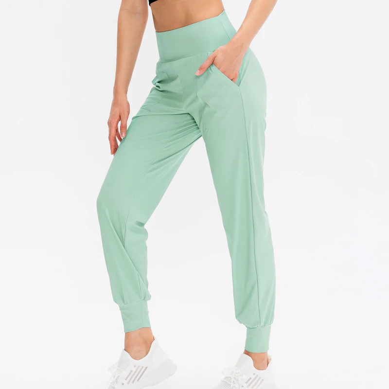 

Women Yoga Pants High Waist Loose Fitness Running Pants Breathable Quick Dry Jogging Fitness Trousers Female Sweatpants