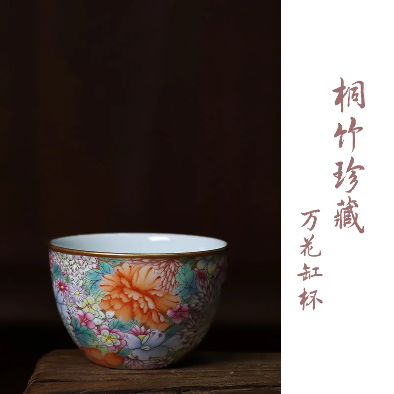 TongZhu collection on the glaze color flor cilindro Copa master cup-0