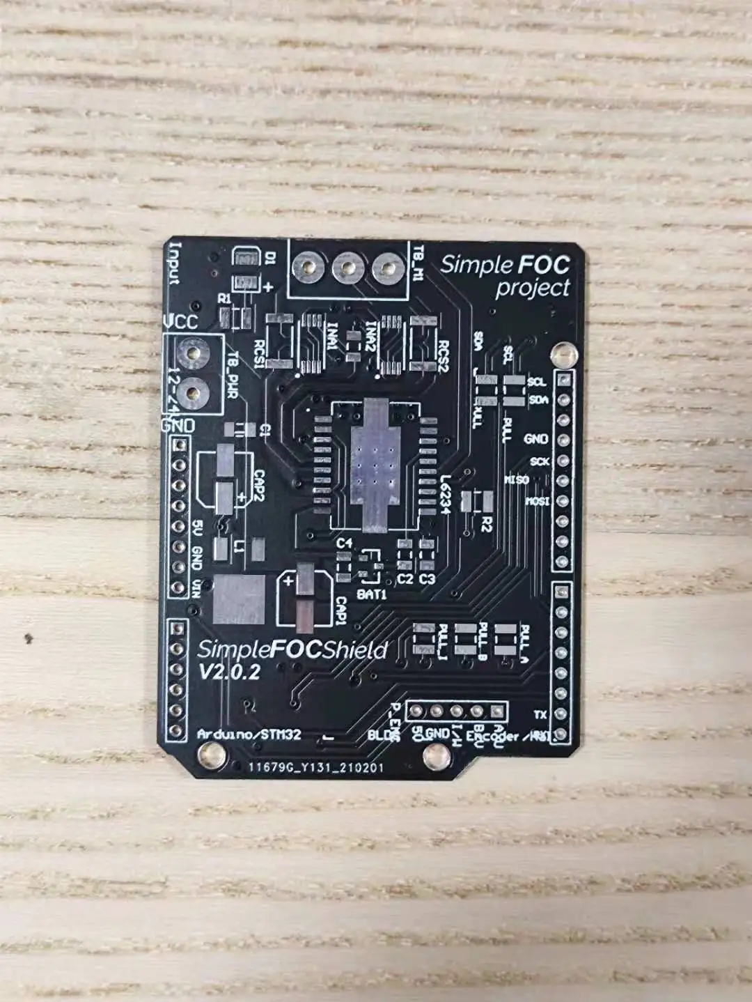 

SimpleFOC V2.0.2 PCB Light Board