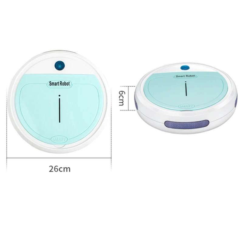 Робот пылесос 3 в 1 перезаряжаемый автоматический умный с функцией очистки краев