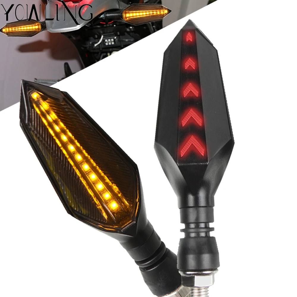 Для Triumph DAYTONA 675/675R TRIPLE 1050/1050R UP TIGER 800 Led индикатор поворота мотоцикла Гибкая