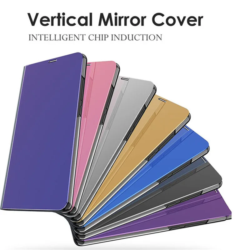 smart mirror flip phone case for poco x3 nfc m3 xiaomi redmi note 10 9 9s 9c 8t 8 9t 9a 7a mi 11 10 10t pro max lite coque cover free global shipping