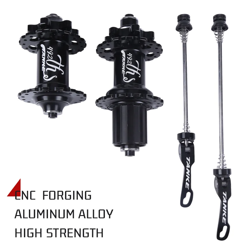 ТАНКЕ 32 отверстия MTB Втулка для велосипеда с герметичными подшипниками, 6 лап, 72 щелчка, алюминиевый сплав с фрихабом для дискового тормоза передней и задней втулки с быстрым отпуском 135 мм.