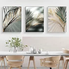 Листьев растений холст картины Nordic свежий Декор стены искусства Современный домашний декор плакат и печати для фон для общежития дизайн