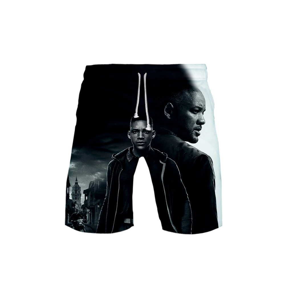 Gemini Man Printed 3D Beach Shorts Men Fashion Streetwear Hot Sale 2019 Harajuku Trendy Summer Wear | Мужская одежда