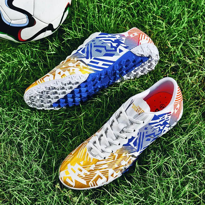 Футбольная обувь для мужчин женщин и мягкая спортивная с длинными шипами Мужская