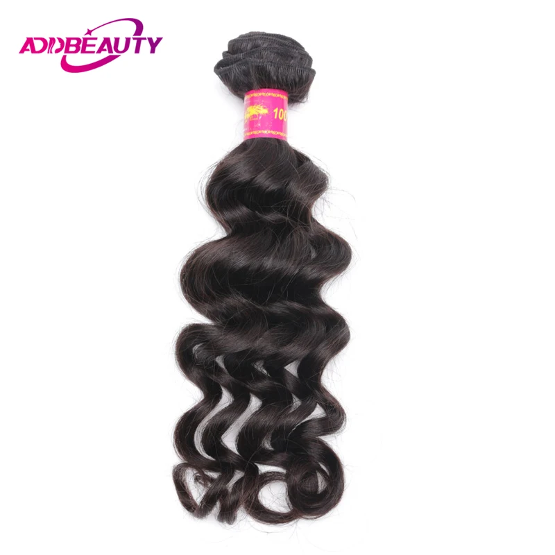 

1pc Ali Queen Natural Wave One-Donor Brazilian Unprocessed Virgin Human Hair Weaving Extension Bundle Natural Color Double Drawn
