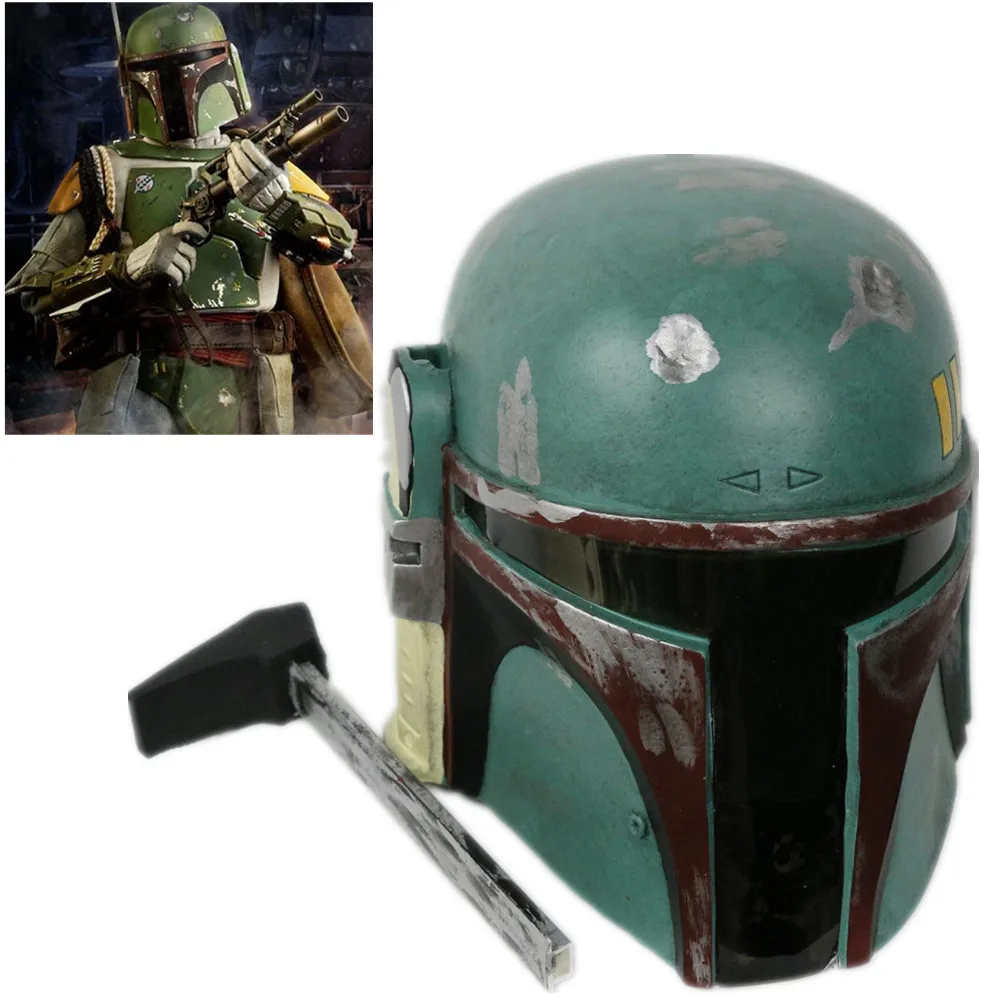 Boba Fett охотник за головами Косплей латексный шлем солдатская маска Хэллоуин
