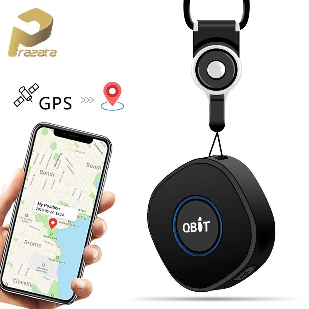 Портативный GPS трекер персональный водонепроницаемый для детей пожилых людей