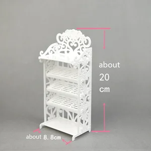 Оригинальный шкаф для кукол Барби 16, обувной шкаф, полка для обуви, креативный пластиковый кукла для хранения, набор аксессуаров для дома, белый