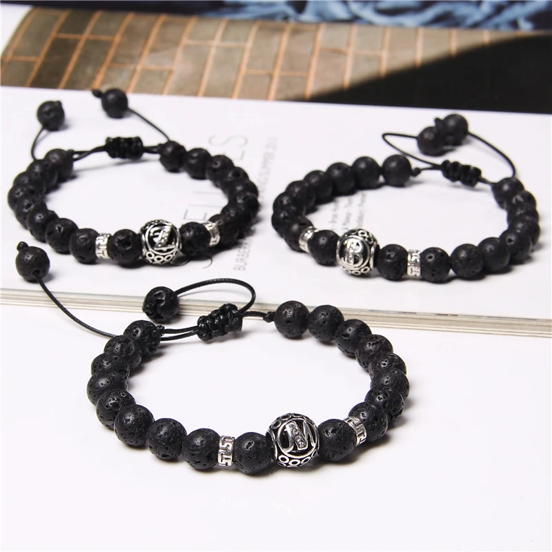 Браслет с 26 надписями и идентификацией регулируемый для мужчин женщин