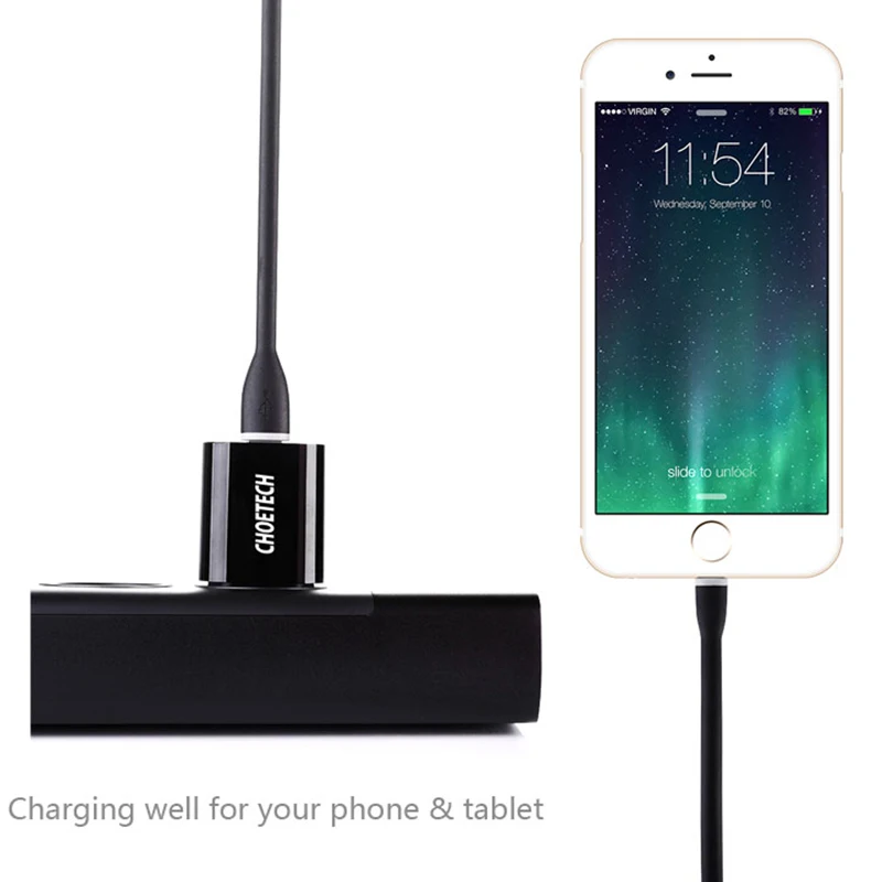 CHOETECH 12 Вт дорожное USB зарядное устройство для мобильного телефона настенное зарядное устройство адаптер для iPhone XS XR Зарядка для samsung S9 для Huawi Xiaomi Mi 8