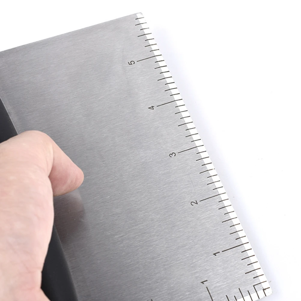 Многофункциональный настольный скребок из нержавеющей стали для теста пиццы