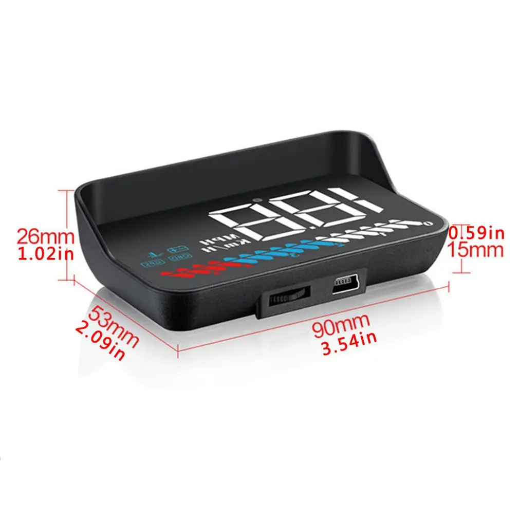 

Smart M7 Car Monitor High Definition Speed Projector Car Universal Hud Head-Up Display Dual Core Operation