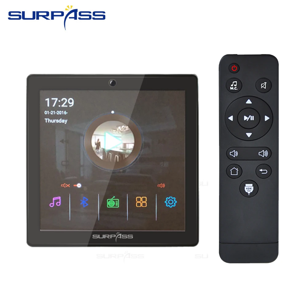 Система Android 7 1 мини-усилитель динамик Wi-Fi Bluetooth стереопроигрыватель Muisc