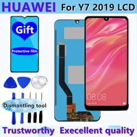 for huawei y7 2019 lcd display touch screen with frame for y7 prime 2019 dub lx3 dub l23 dub lx1 lcd