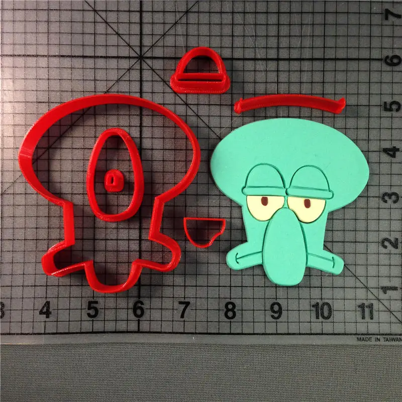 Мультяшный персонаж Губка Боб Квадратные Штаны Патрик Звезда помадка резак для