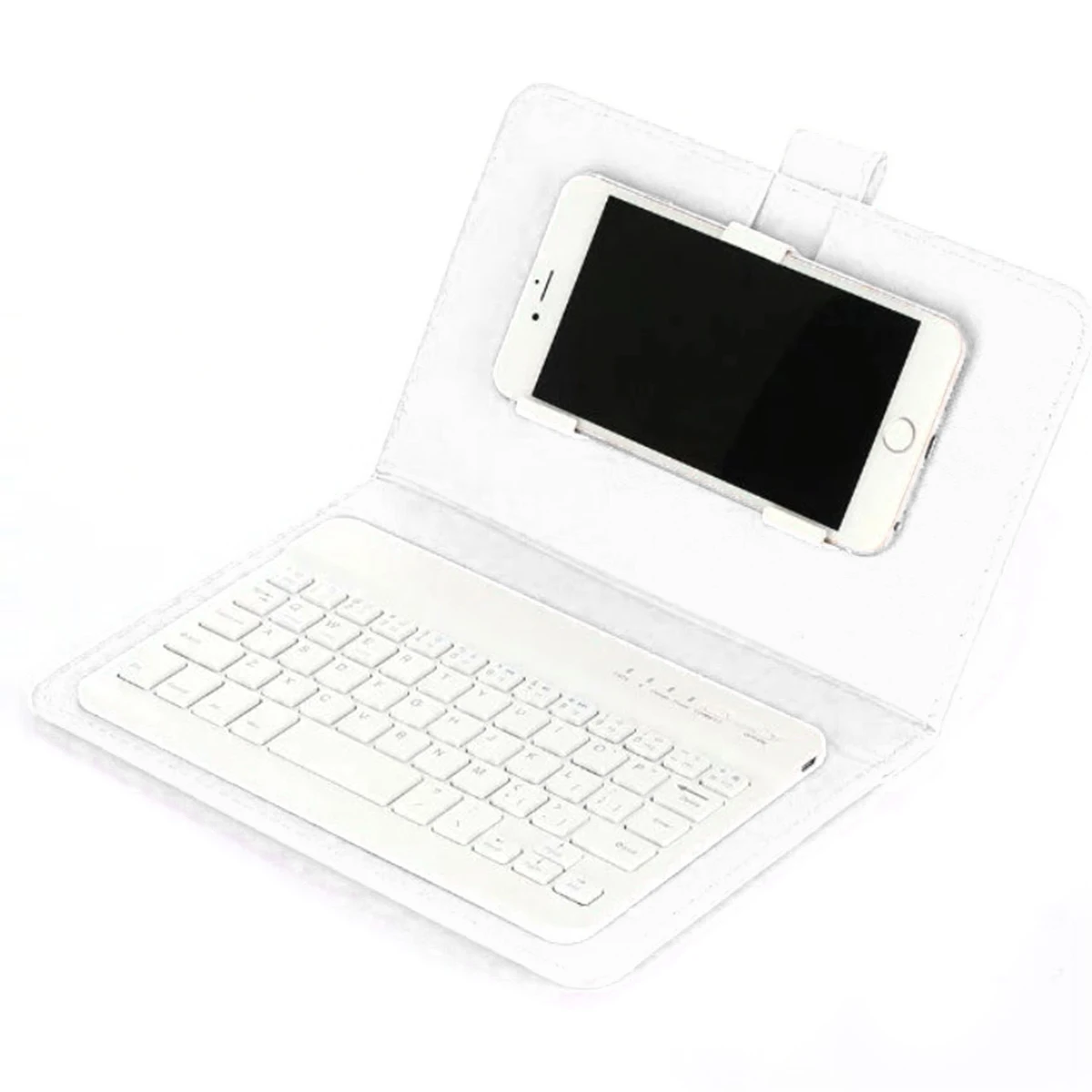 

Multifunction Universal Wireless Bluetooth V3.0 Keyboard Leather Case Cover With Stand For 4.5-6.5" Phones 6 Color