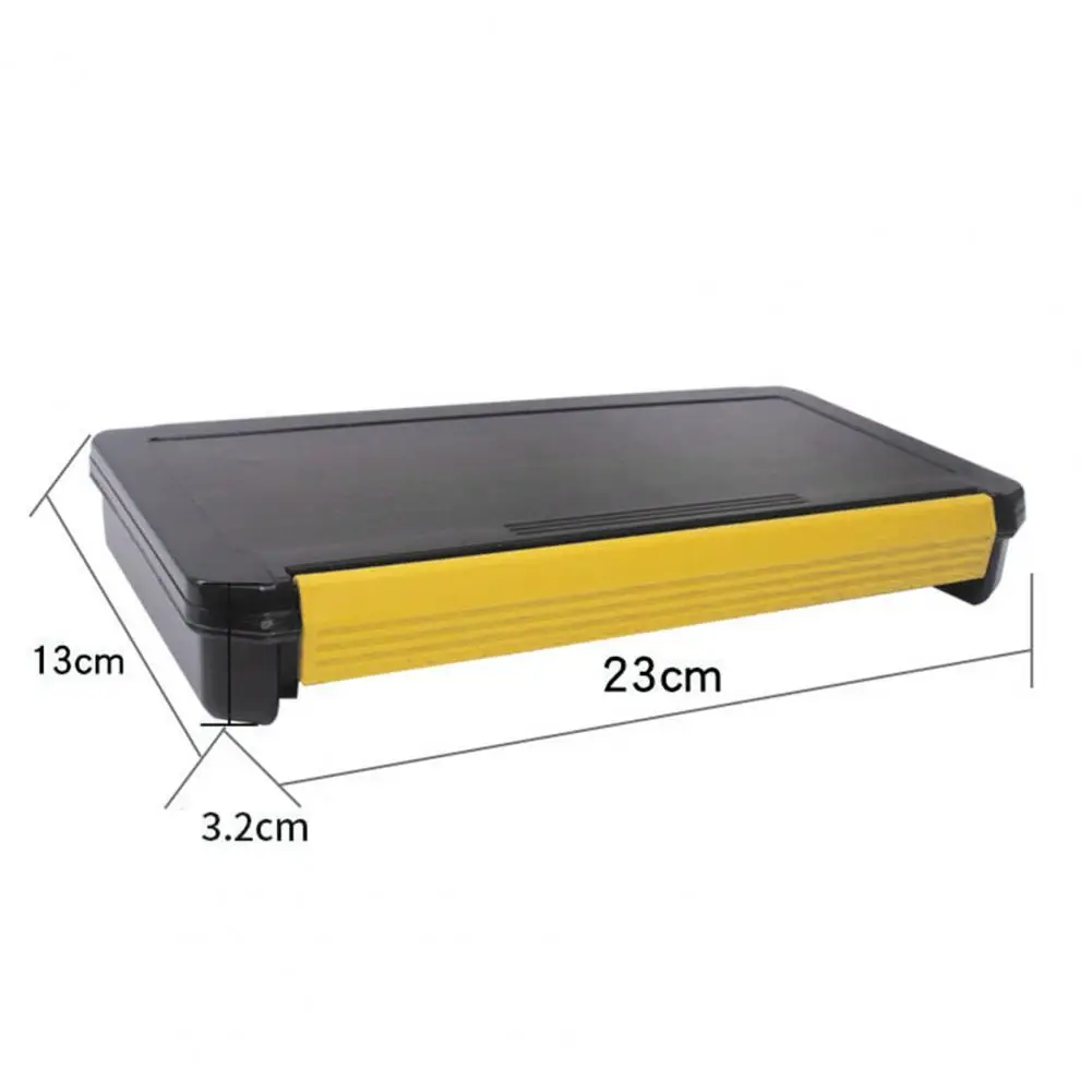 Fishing Box Single-Layer Baits Large Capacity ABS Portable Outdoor Lure Hooks Case for | Спорт и развлечения