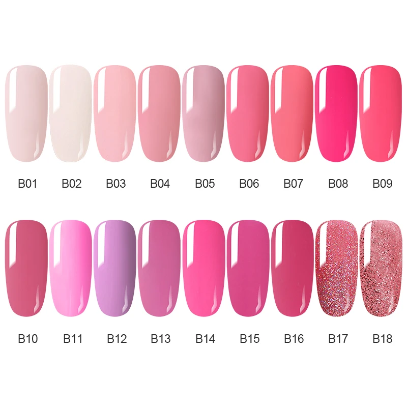 Гель-лак для ногтей NEE JOLIE розовый Полупостоянный Светодиодный УФ-Гель-лак 8 мл |