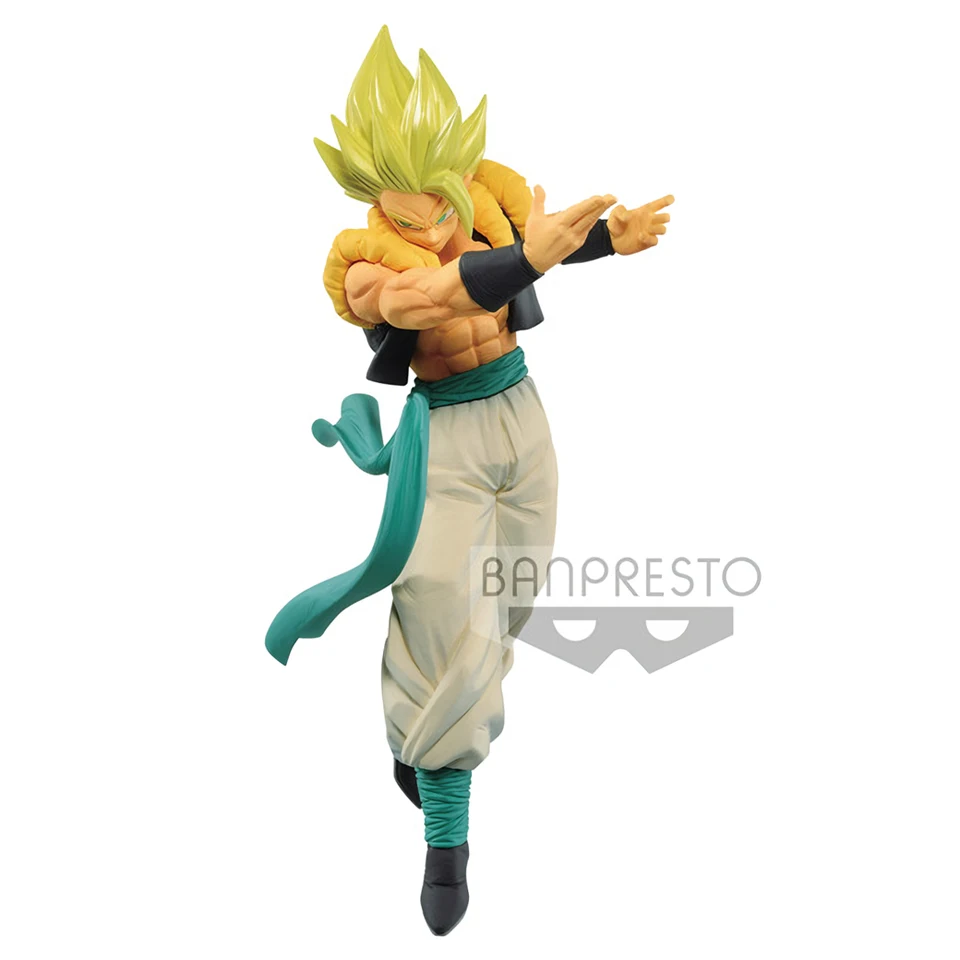 Match Maker Gogeta Tronzo Оригинальные фигурки Dragon Ball Banpresto Broly Goku Vegeta Gogeta Zamasu ПВХ Фигурки игрушки Супер Saiyan Фигурки игрушки - Цвет: Match Maker Gogeta