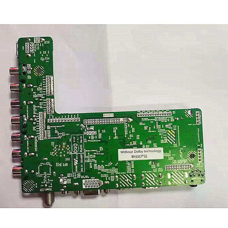 Main Board of GPX U16082590 (T.MS3393.81) TDE5074BT460HB01 V0 T.MS3393.81 motherboard RCA RLDED4633A-C